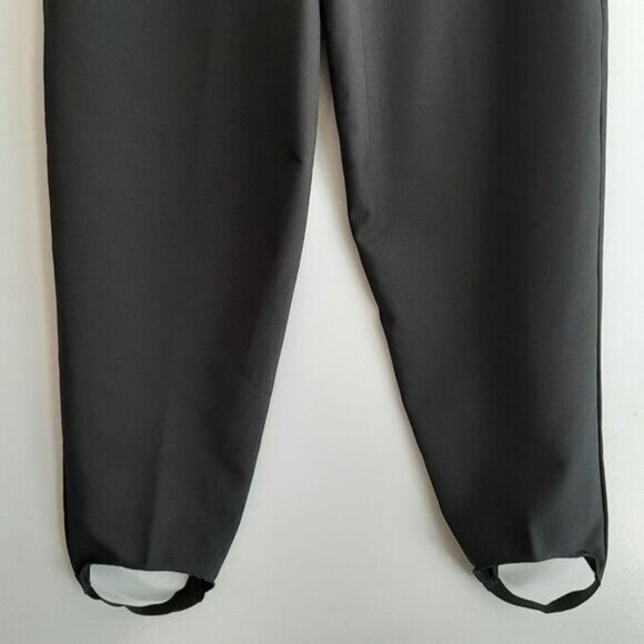 IMAGE | Stirrup High Waist Pull-on Dress Pants Black Sz 16 | Eur 44 - Picture 6 of 8